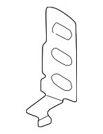 66201AE17A - Body: Bracket for Subaru: Baja, Legacy, Outback Image