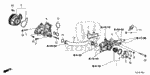 9001359B010 - Engine: BOLT, SPECIAL (6X34) for Honda Image
