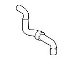 5Q0122063 - Cooling System: Hose for Volkswagen: Golf, Golf SportWagen, Jetta Image