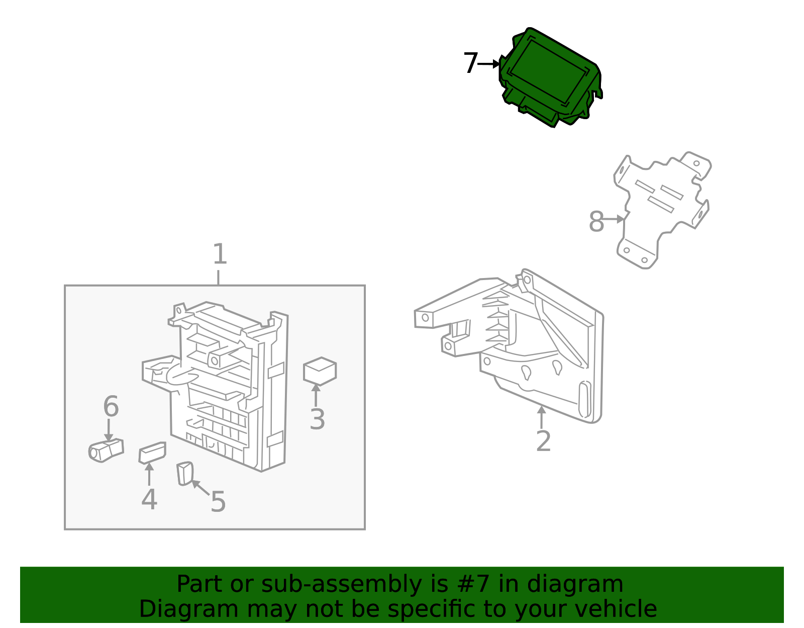 22787940 - Auxiliary Body Control Module 2011-2015 Cadillac CTS ...