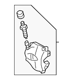 1K0615124H - : Caliper for Volkswagen Image