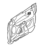 9L8Z78237A04C - Body: Water Shield for Ford: Escape | Mercury: Mariner Image