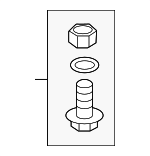 86339VC000 - Electrical: Antenna Retainer Kit for Subaru Image