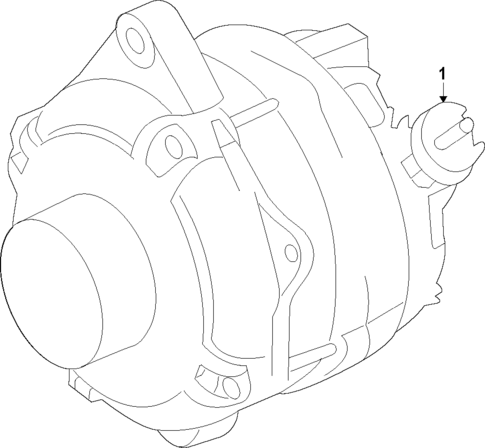 Alternator for 2022 Ford Edge #1