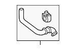 80272TZ5A00 - HVAC: Tube for Honda: Passport, Pilot, Ridgeline Image