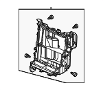 79108T21A41 - HVAC: Evaporator Case for Honda Image