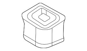 7P0121276 - Cooling System: Radiator Upper Insulator for Audi Image