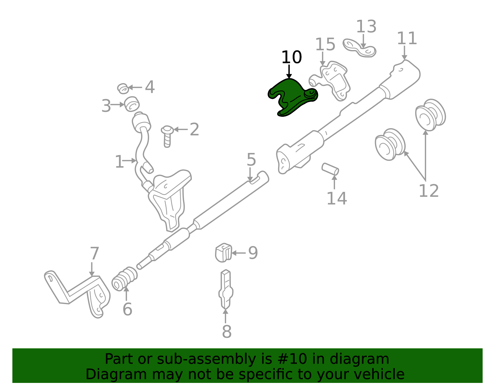 ZZM0-46-464A - Insert 1998-2009 Mazda | MazdaParts.US Store