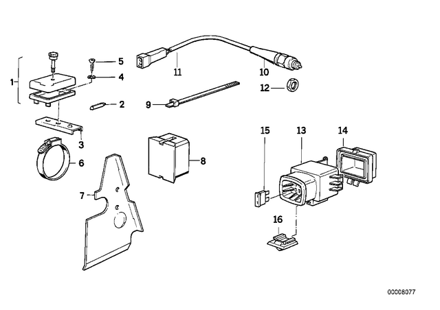 61131244225 - : Cover for BMW-Motorrad Image