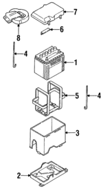 FD0156981A - : Tray for Mazda Image