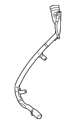 16117440380 - Fuel System: Filler Pipe for BMW: 840i, 840i xDrive, M8, M850i xDrive Image