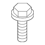 957010601408 - Engine: Engine Cover Bolt for Honda: Accord, Civic, Element, Fit, HR-V, Insight, Odyssey, Pilot Image