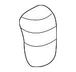 25683126 - Body: Hood Bumper for GM Image