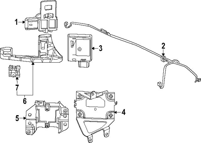749853A0A51 - : Liftgate Motion Sensor for Honda Image