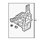 4KE864283B - Body: Support for Audi: e-tron Quattro, e-tron S, e-tron S Sportback, e-tron Sportback, Q8 e-tron, Q8 e-tron Sportback, SQ8 e-tron, SQ8 e-tron Sportback Image