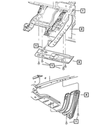 6507342AA - Transfer Case Model 243 [DH5]: Screw, Mounting for Mopar Image