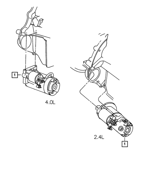Starters for 2003 Jeep Wrangler #0