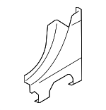 8T0809219 - Body: Lower Pillar for Audi: A5 Quattro, RS5, S5 Image