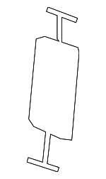 4B0809237B - Body: Nut Plate for Audi: A3, A3 Quattro, A4, A4 Quattro, A5 Quattro, A6, A6 Quattro, A7 Quattro, allroad, Allroad Quattro, Q5, Q7, RS5, RS7, S3, S4, S5, S6, S7, SQ5, TT, TT Quattro Image