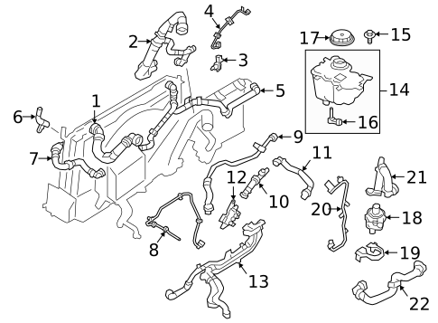 Hoses & Lines for 2020 Jaguar XE #0