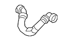 T2H20157 - : Upper Hose for Jaguar: XE, XF Image
