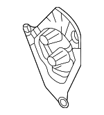 KBB37297Z - Body: Water Shield for Mazda: CX-70, CX-90 Image