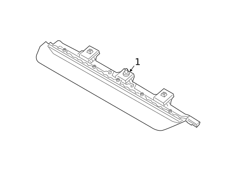 High Mounted Stop Lamp for 2021 Genesis G70 #0