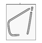 4737SAA000 - Body: Dam for Honda: Fit Image