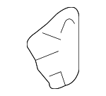 91506S47003 - Body: Quarter Glass Retainer Clip for Honda: Civic, Fit Image