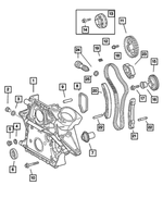 5080098AA - : Bearing for Mopar Image