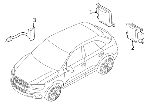 Lane Departure Warning for 2017 Audi Q3 #0