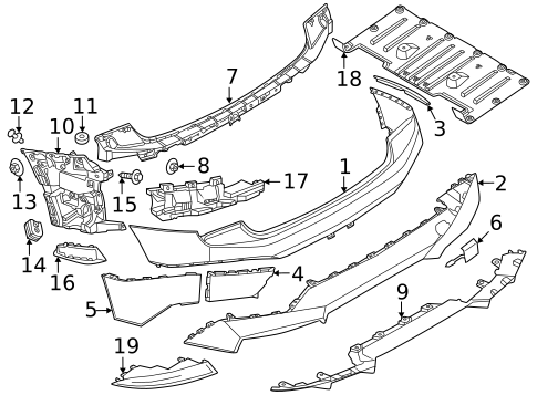 Bumper & Components - Rear for 2023 BMW iX #1
