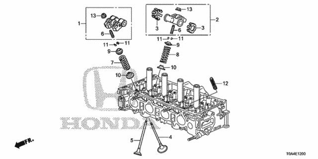 Valve - Rocker Arm (-'14) for 2012 Honda CR-V #0