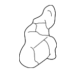 MB926981 - Body: Lower Hinge for Mitsubishi Image