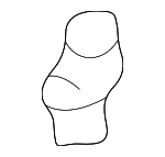 MR415242 - Body: Handle, Inside Clip for Mitsubishi Image