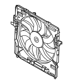 17428618240 - Cooling System: Fan Module for BMW: X5 Image