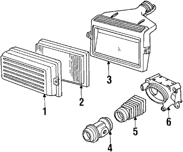 14094712 - Engine: Air Mass Sensor for GM Image