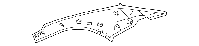 Side Trim - Porsche (997-563-503-00-1MZ)