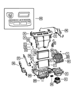 68239586AA - Air Conditioners and Heaters: Heater Core Tubes O Ring for Mopar Image