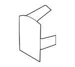 8E086327343Y - Body: Console Armrest Cap for Audi: A4, A4 Quattro, S4 Image