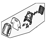 88300R0110KXJ - Body: Seat Back Assembly for Kia: Carnival Image