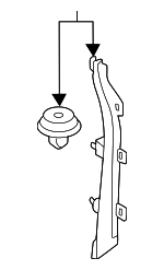 51457910766 - Body: Side Trim for BMW Image