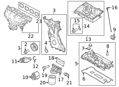 Intake for 2017 Ford Special Service Police Sedan #0