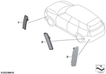 63145A27D77 - Lighting: Side Marker Light, Front, Left for Mini: Countryman S ALL4, Countryman SE ALL4, JCW Countryman ALL4 Image image