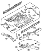 52059497AB - : Engine Support, Tube for Mopar Image
