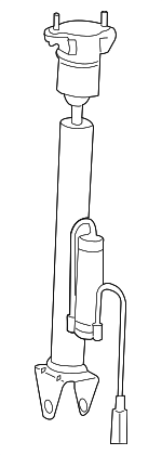 2513203431 - Suspension: Shock Absorber for Mercedes-Benz Image