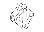 2064920700 - Exhaust: Center Pipe Hanger for Mercedes-Benz Image