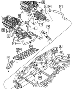 52855815AA - : Exhaust Bracket And Isolator for Mopar Image