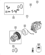 A/C Compressor Clutch Overhaul Kit