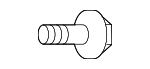 997960616 - : Hook Screw for Mazda: 5, 6, CX-7 Image